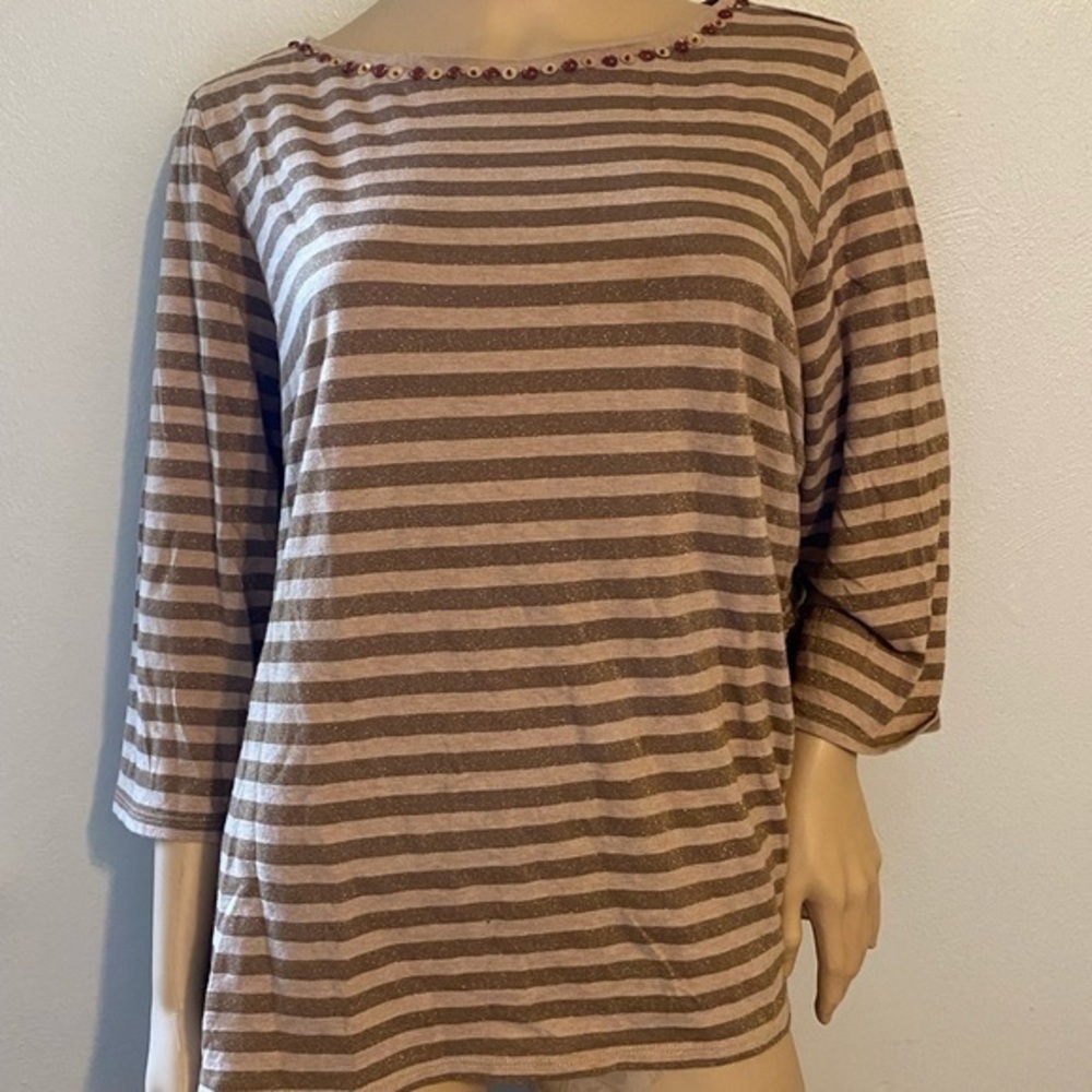 Ruby Rd striped top size 1X